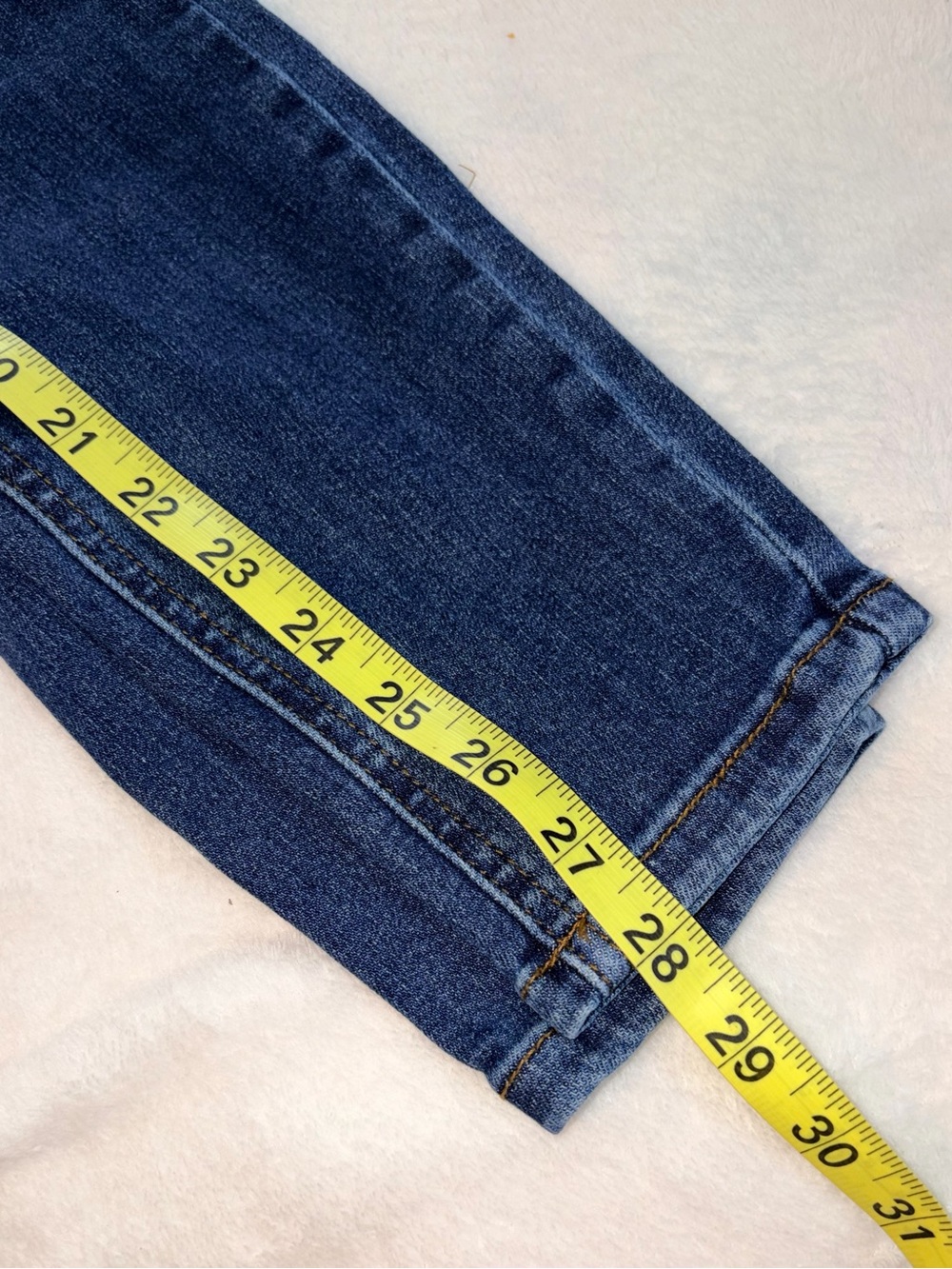 Judy Blue Skinny Fit Dark Wash Jeans sz 31 - Picture 7 of 8